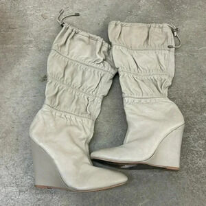 Jessica simpson genuine lambskin leather  boots